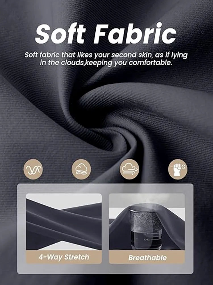 Women's High-Waisted 4-Way Stretch Compression Leggings-Tummy Control Yoga Pilates Gym Workout Pants, Plus Size Clothes,Jeans