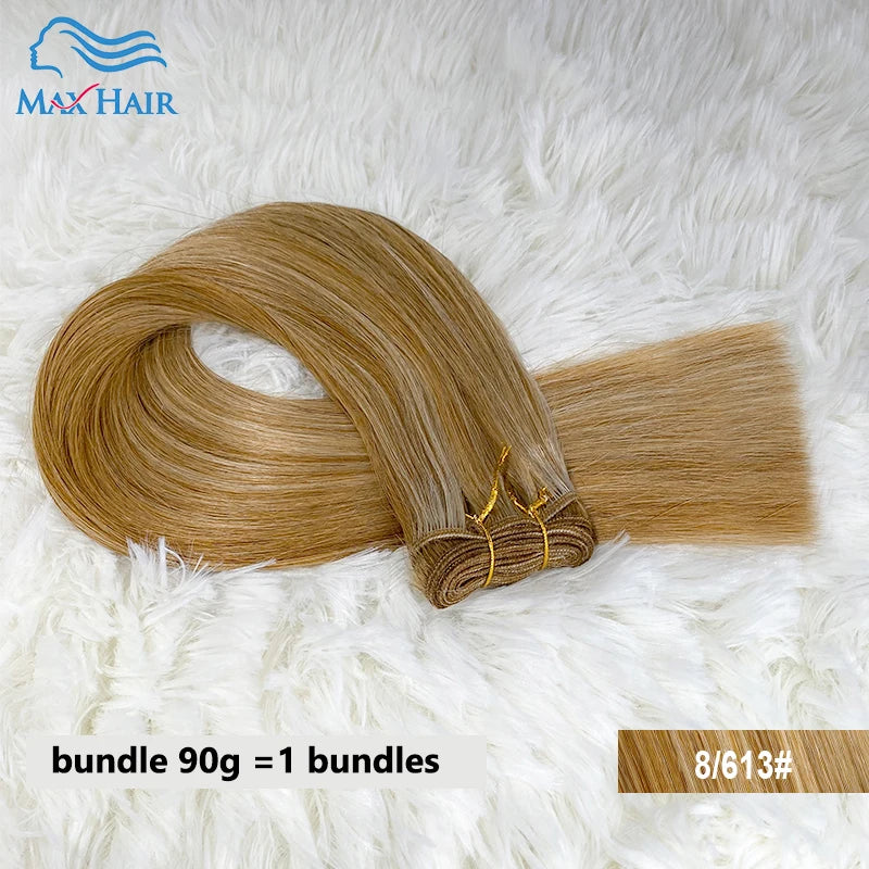 14A Double Full Vietnam hair Highlight Color Human Hair Bundles Silky Straight Hair Weave Mixed Color Double Weft Hair Bundles