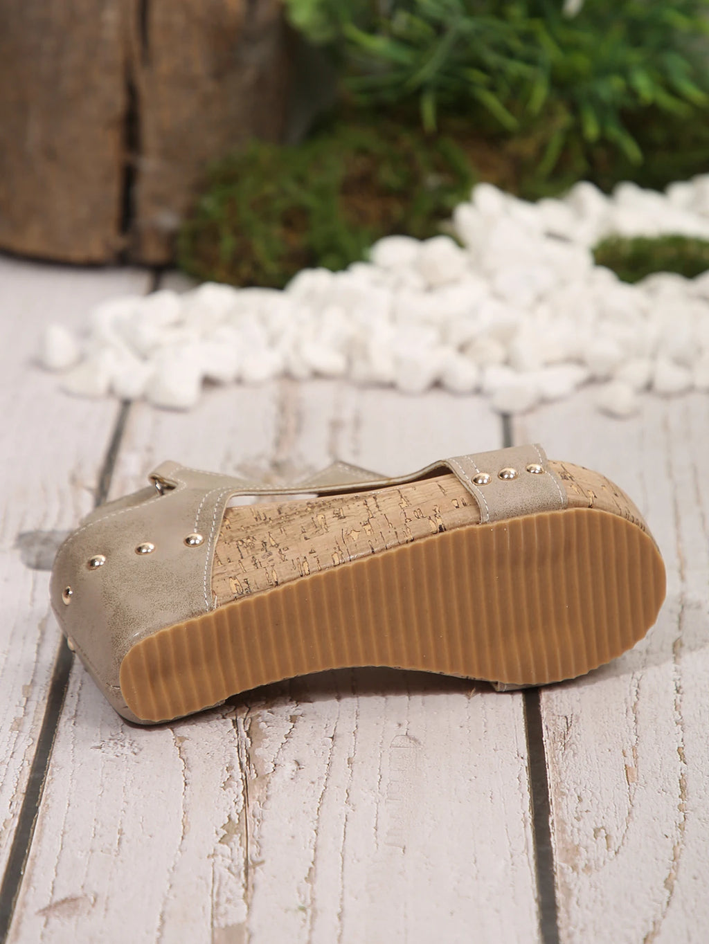 Women Platform Wedge Sandals Adjustable Velcro Closure Open Toe Cutout Slingback Comfort Soft Sole Non Slip Casual Walking Shoes