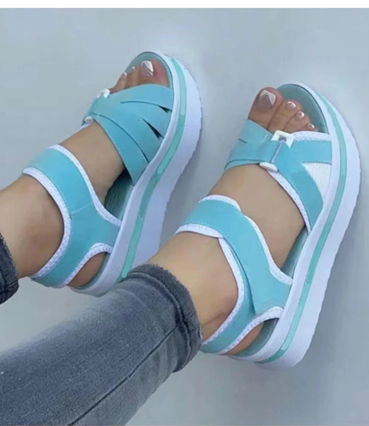 Sandals Heels Sandalias De Mujer Wedge Heel Women's Sandals Summer 2026 Shoes For Woman Platform Sandals Elegant Summer Shoes