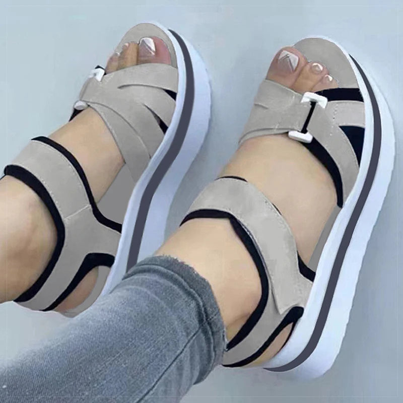 Sandals Heels Sandalias De Mujer Wedge Heel Women's Sandals Summer 2026 Shoes For Woman Platform Sandals Elegant Summer Shoes