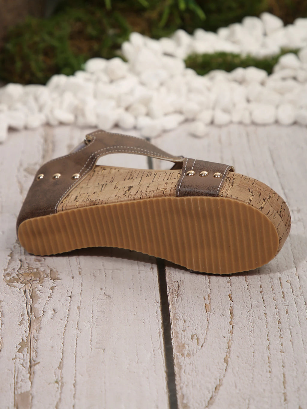 Women Platform Wedge Sandals Adjustable Velcro Closure Open Toe Cutout Slingback Comfort Soft Sole Non Slip Casual Walking Shoes