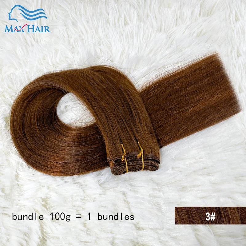 14A Double Full Vietnam hair Highlight Color Human Hair Bundles Silky Straight Hair Weave Mixed Color Double Weft Hair Bundles