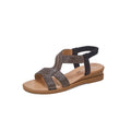 2026 Wedge Sandals Round Head Comfortable Open Toe Summer One-piece Buckle Strap Sandal for Daily Walking Shoes