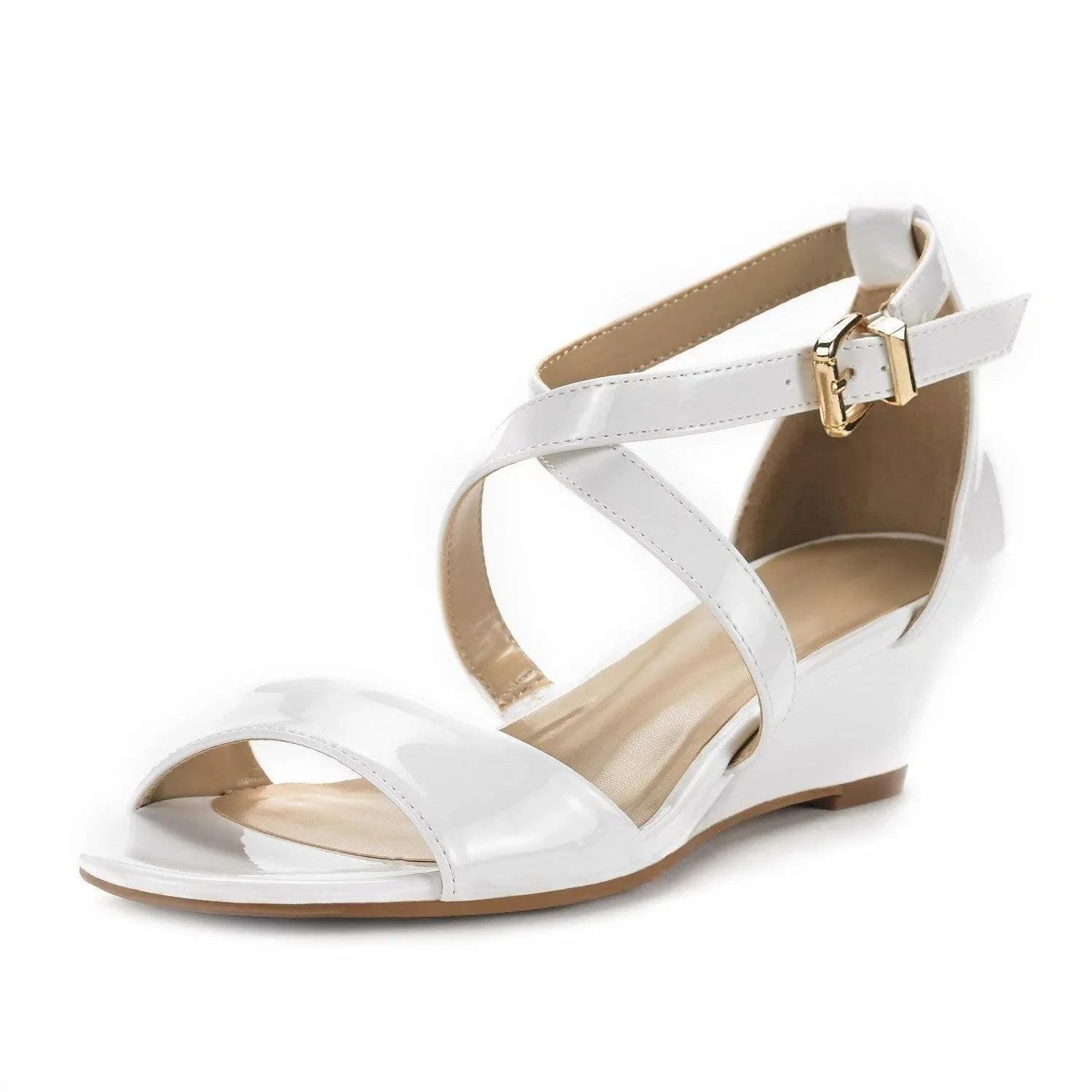 Women's Wedge Sandals Summer New Casual Wedge Platform High Heels Female Open Toes Breathable Sandal Women Designer Luxury Shoes