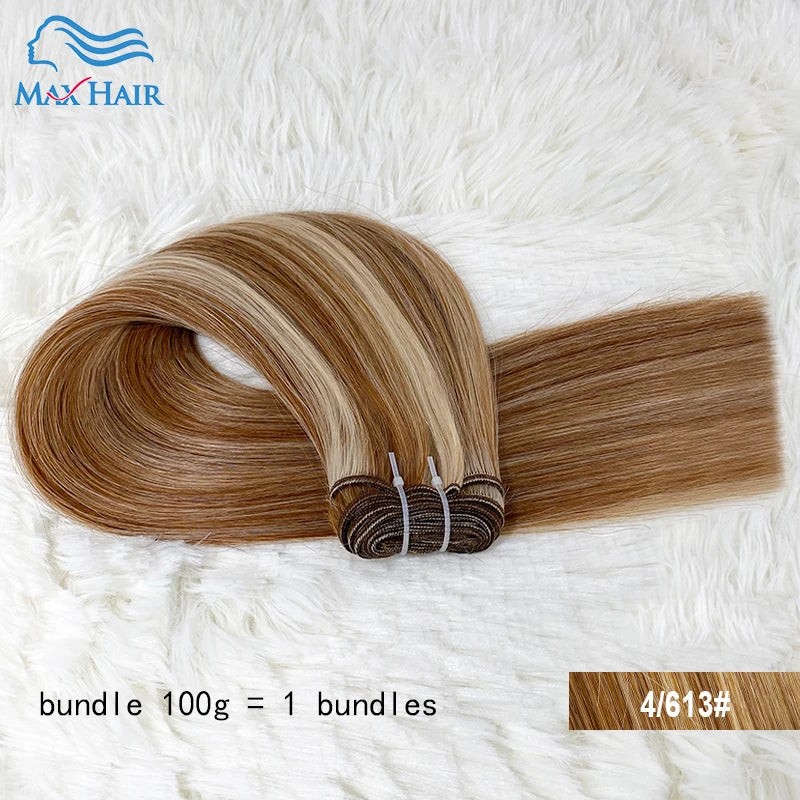 14A Double Full Vietnam hair Highlight Color Human Hair Bundles Silky Straight Hair Weave Mixed Color Double Weft Hair Bundles