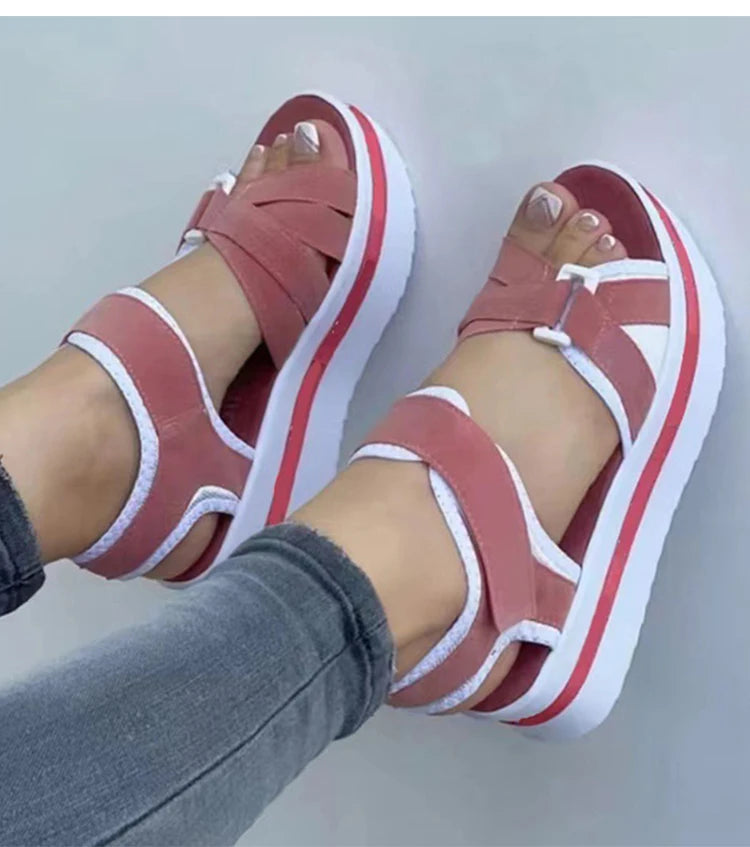 Sandals Heels Sandalias De Mujer Wedge Heel Women's Sandals Summer 2026 Shoes For Woman Platform Sandals Elegant Summer Shoes