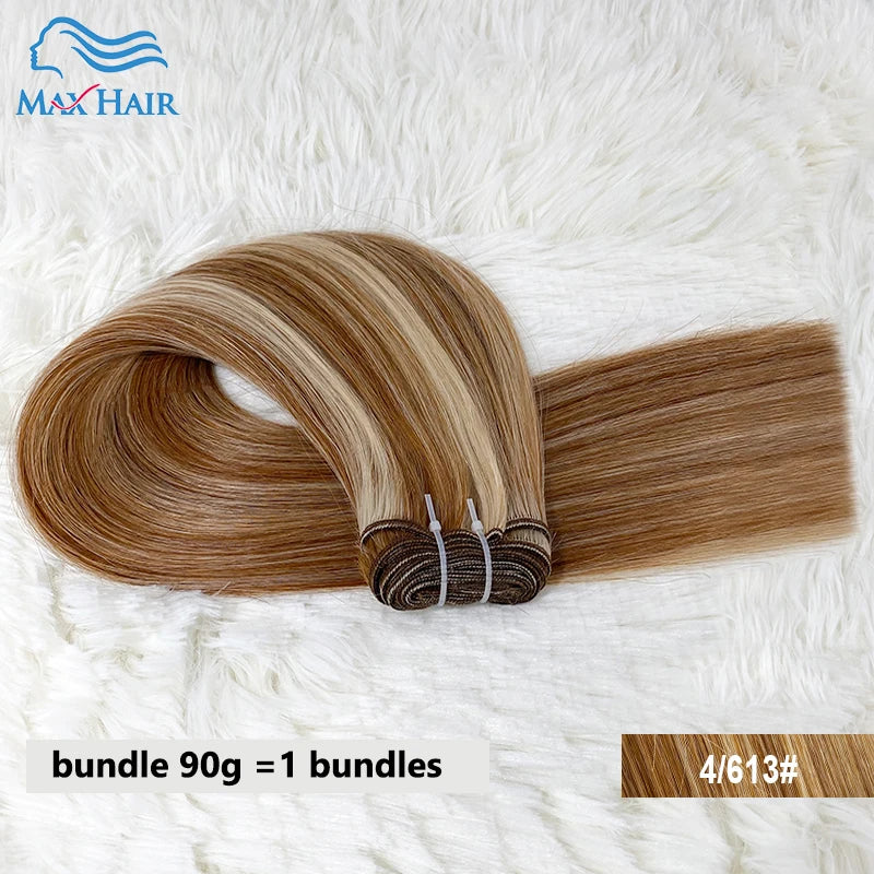 14A Double Full Vietnam hair Highlight Color Human Hair Bundles Silky Straight Hair Weave Mixed Color Double Weft Hair Bundles