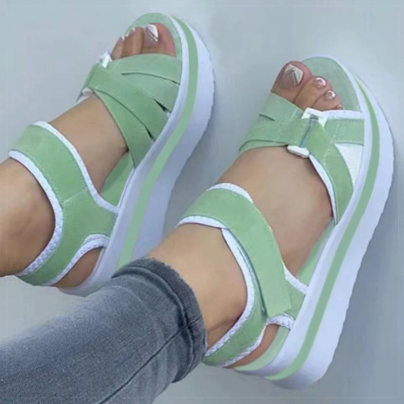 Sandals Heels Sandalias De Mujer Wedge Heel Women's Sandals Summer 2026 Shoes For Woman Platform Sandals Elegant Summer Shoes