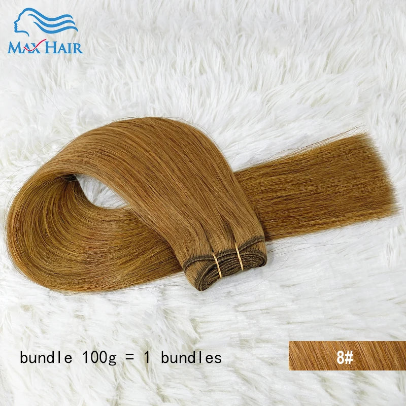 14A Double Full Vietnam hair Highlight Color Human Hair Bundles Silky Straight Hair Weave Mixed Color Double Weft Hair Bundles
