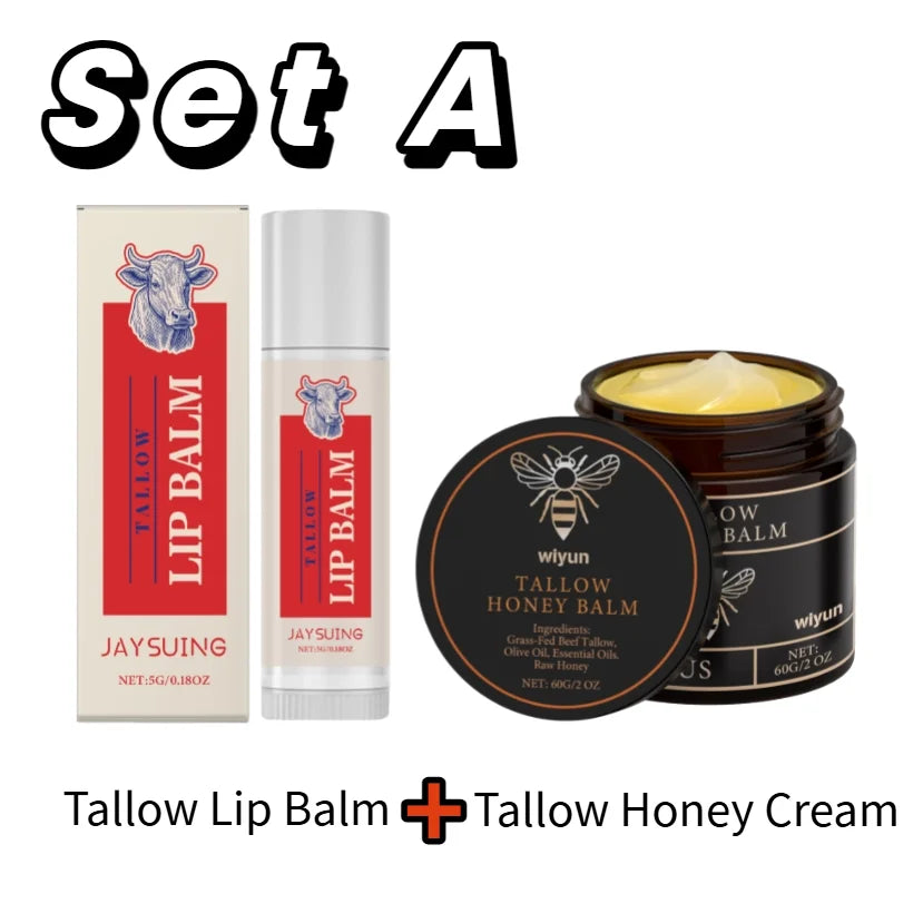 Tallow Honey Cream Glow Hydrating Skin Improve Elasticity Soft Bleaching Improve Dullness Firming Face Body Moisturizer Lotion