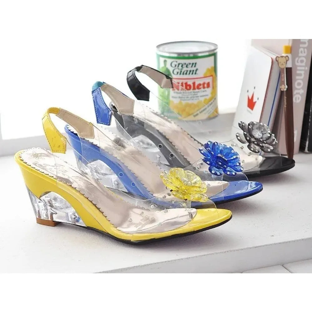 2026 Limited Edition Fashion Color Women's Wedge Heel Sandals Size 34-43 Stylish High Quality Casual Shoes Factory Price 602