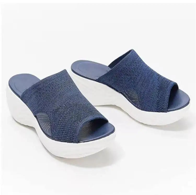 Fashion Summer Woman Sandals Shoes Wedge Women Shoe Soft Women's Sandals Slide Party Sandalias Mujer Female Footwear