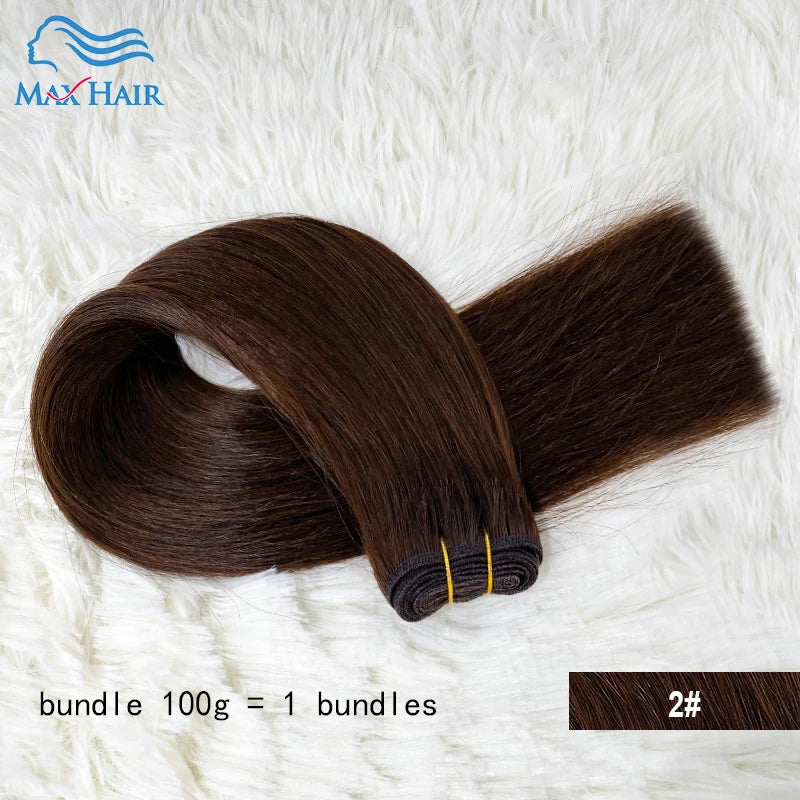14A Double Full Vietnam hair Highlight Color Human Hair Bundles Silky Straight Hair Weave Mixed Color Double Weft Hair Bundles
