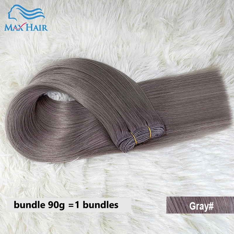 14A Double Full Vietnam hair Highlight Color Human Hair Bundles Silky Straight Hair Weave Mixed Color Double Weft Hair Bundles