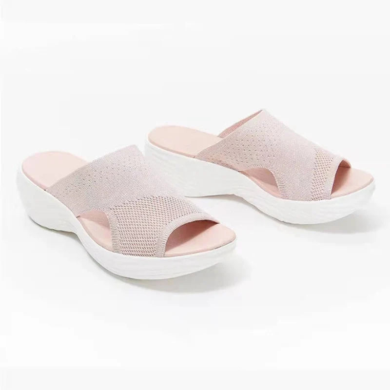 Fashion Summer Woman Sandals Shoes Wedge Women Shoe Soft Women's Sandals Slide Party Sandalias Mujer Female Footwear