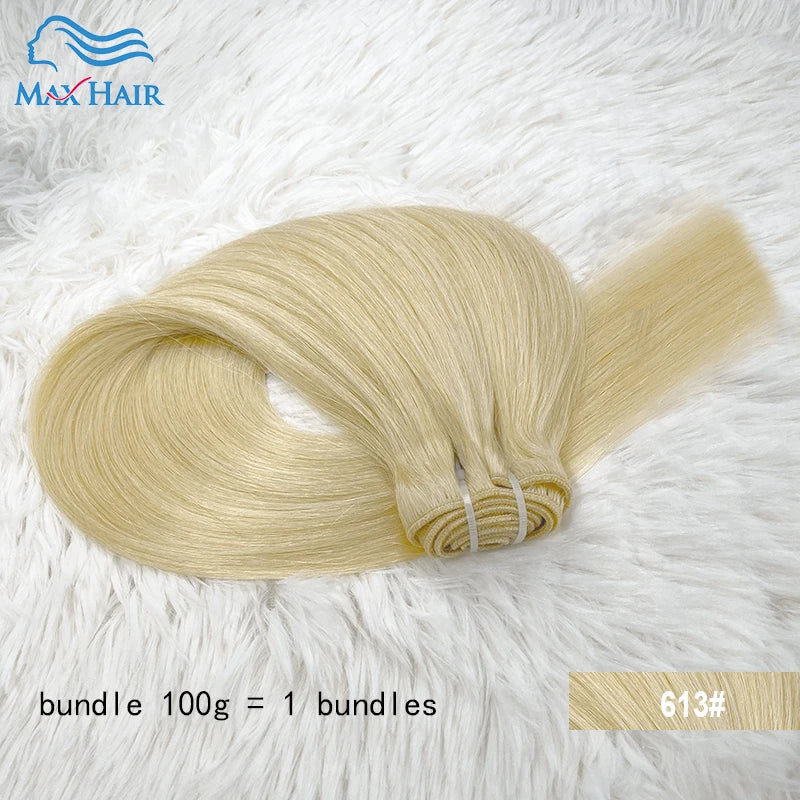 14A Double Full Vietnam hair Highlight Color Human Hair Bundles Silky Straight Hair Weave Mixed Color Double Weft Hair Bundles