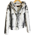 2025 New Genuine Real Rabbit Fur With Hood Overcoat For Women Genuine Luxury High Qualiry Factory Full Natural Ladies Jacker