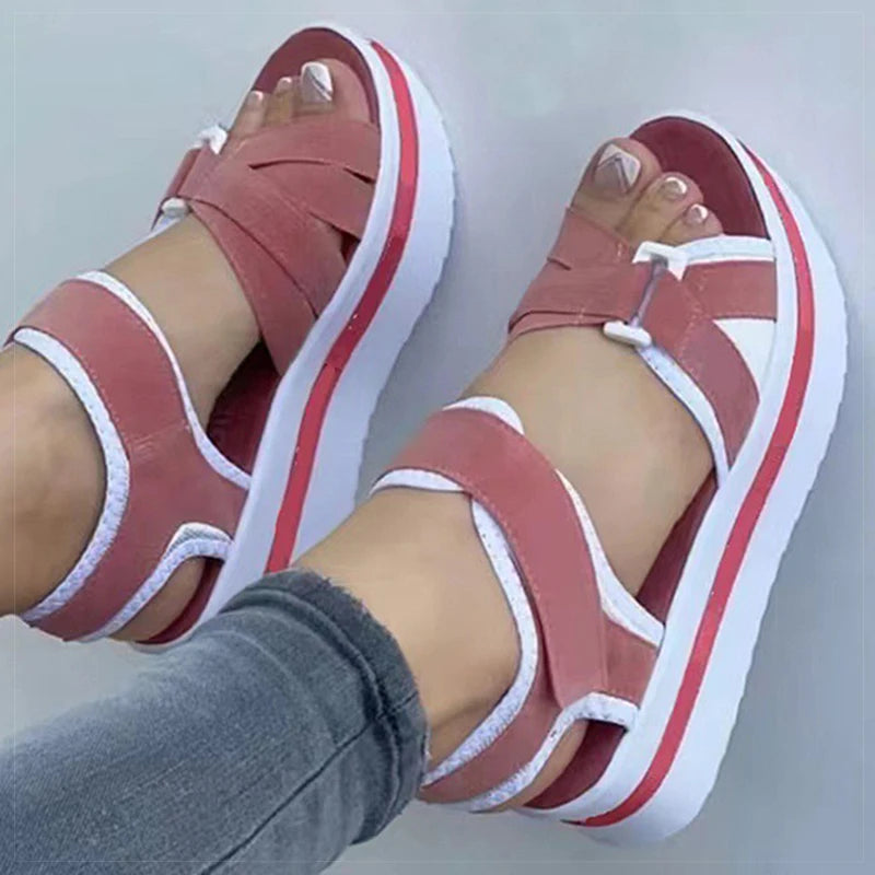 Sandals Heels Sandalias De Mujer Wedge Heel Women's Sandals Summer 2026 Shoes For Woman Platform Sandals Elegant Summer Shoes